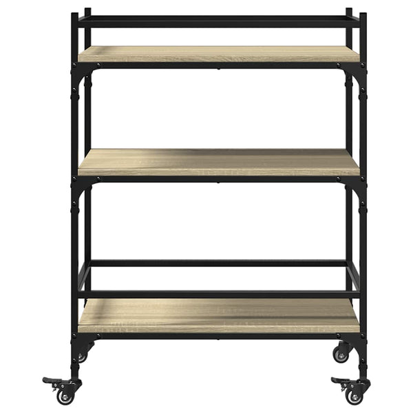 Küchenwagen Sonoma Eiche 65x40x86,5 cm