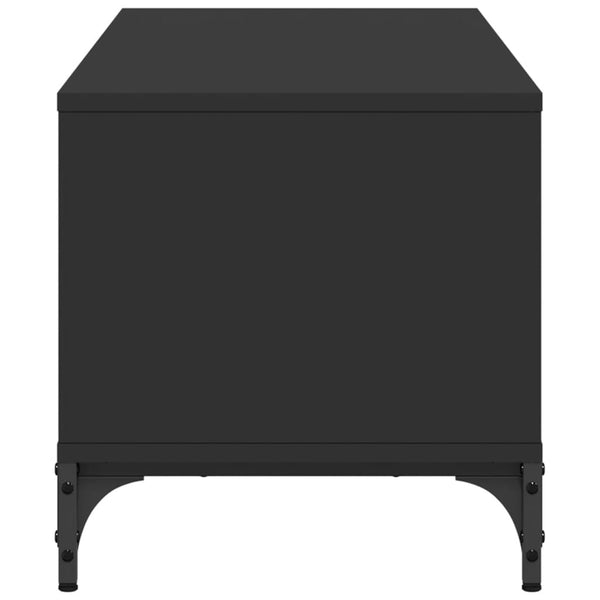 Schwarzer TV-Schrank 102 cm