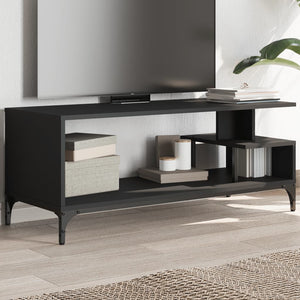 Schwarzer TV-Schrank 102 cm