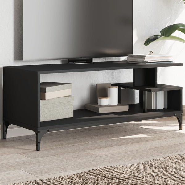 Schwarzer TV-Schrank 102 cm