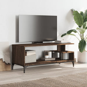 TV-Schrank Braun Eichen-Optik 102 cm