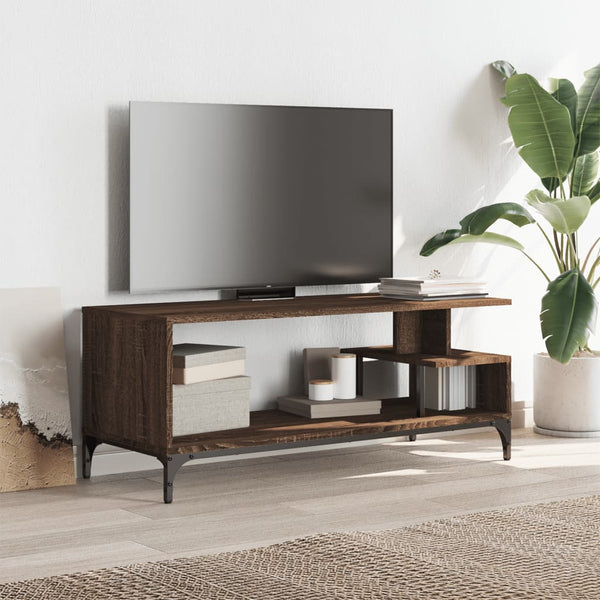 TV-Schrank Braun Eichen-Optik 102 cm