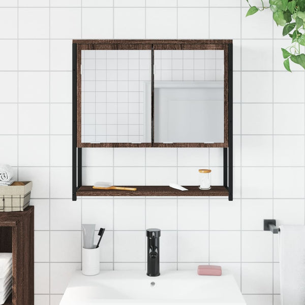 Bad-Spiegelschrank Eiche Optik 60cm
