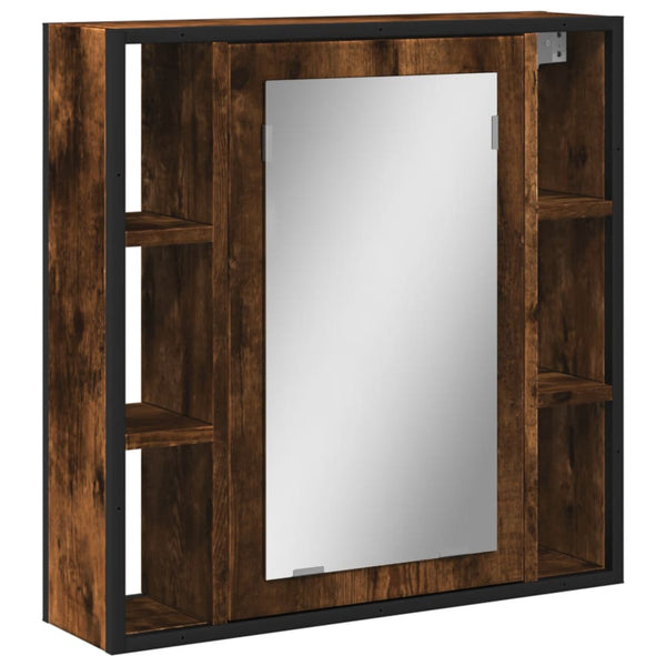 Bad-Spiegelschrank Räuchereiche 60 cm