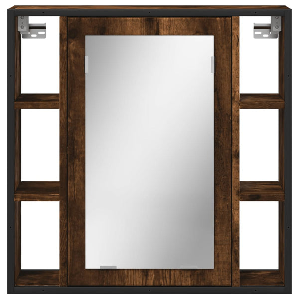 Bad-Spiegelschrank Räuchereiche 60 cm