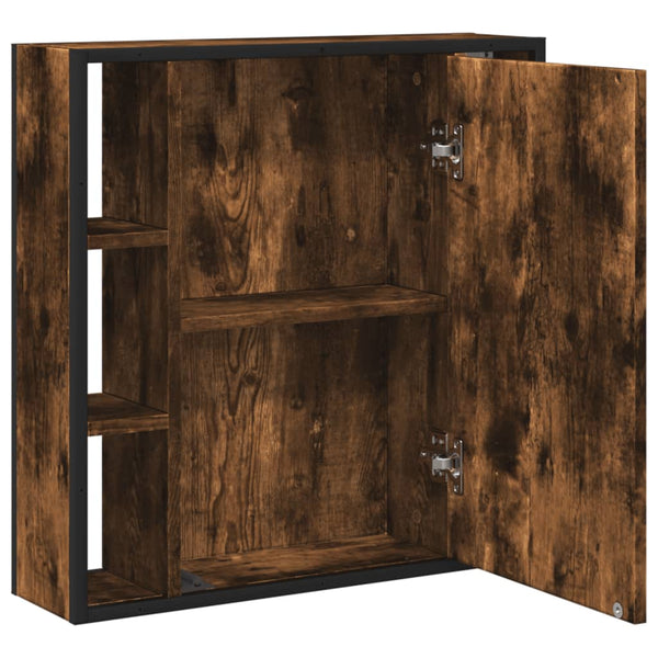 Bad-Spiegelschrank Räuchereiche 60 cm
