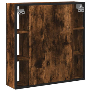 Bad-Spiegelschrank Räuchereiche 60 cm