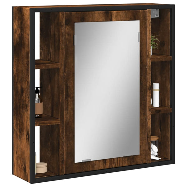 Bad-Spiegelschrank Räuchereiche 60 cm