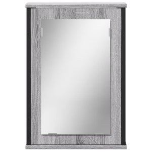Bad Spiegelschrank Grau Sonoma 42x60 cm