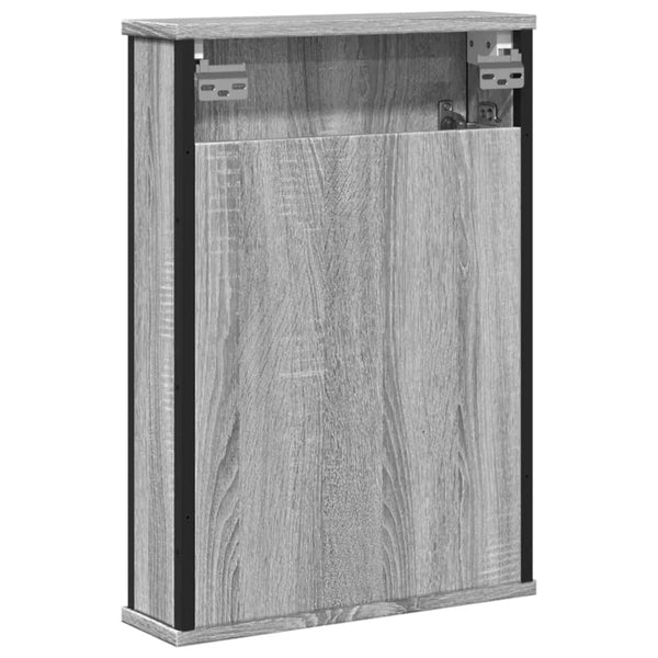 Bad Spiegelschrank Grau Sonoma 42x60 cm