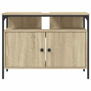 Waschbeckenunterschrank Sonoma-Eiche 80 cm