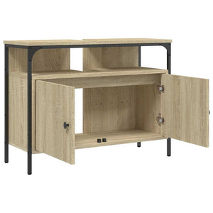 Waschbeckenunterschrank Sonoma-Eiche 80 cm