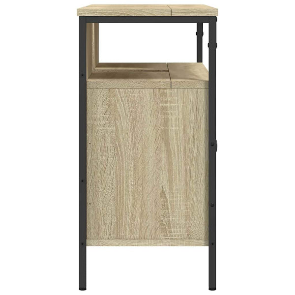 Waschbeckenunterschrank Sonoma-Eiche 80 cm