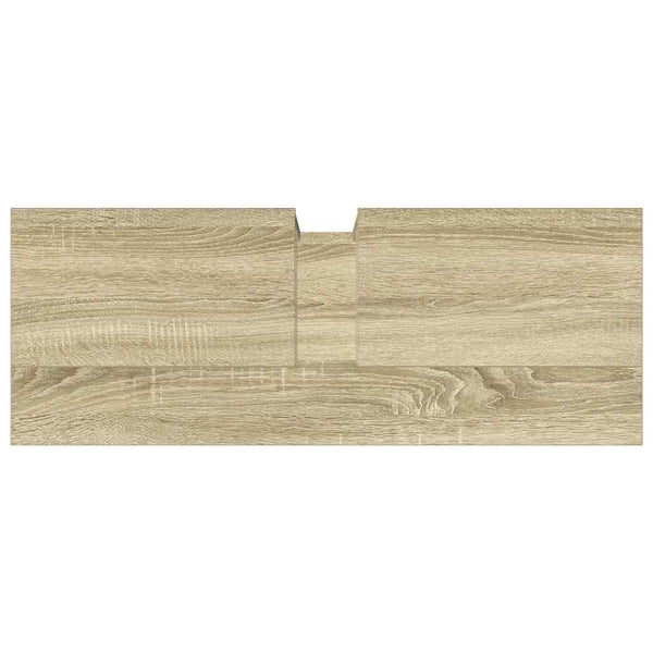 Waschbeckenunterschrank Sonoma-Eiche 80 cm
