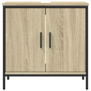 Waschbeckenunterschrank Sonoma-Eiche 60 cm