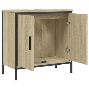 Waschbeckenunterschrank Sonoma-Eiche 60 cm