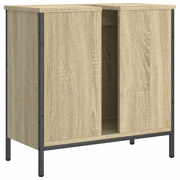 Waschbeckenunterschrank Sonoma-Eiche 60 cm