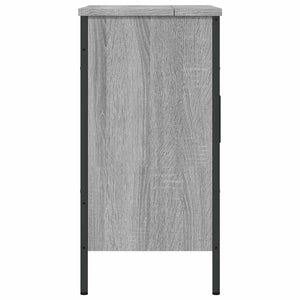 Waschbeckenunterschrank Grau Sonoma 60 cm