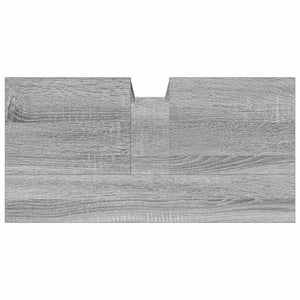 Waschbeckenunterschrank Grau Sonoma 60 cm