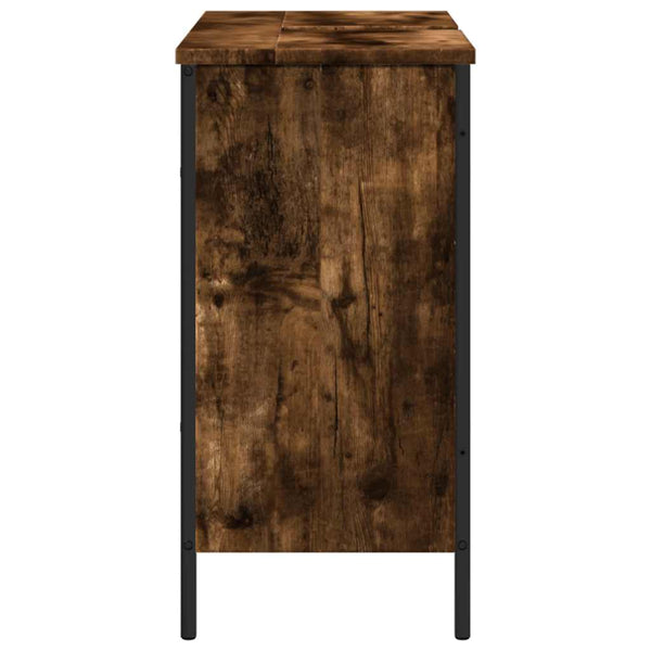 Waschbeckenunterschrank Räuchereiche 80 cm