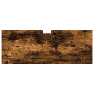 Waschbeckenunterschrank Räuchereiche 80 cm