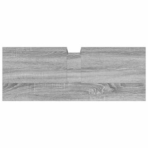 Waschbeckenunterschrank Grau Sonoma 80 cm