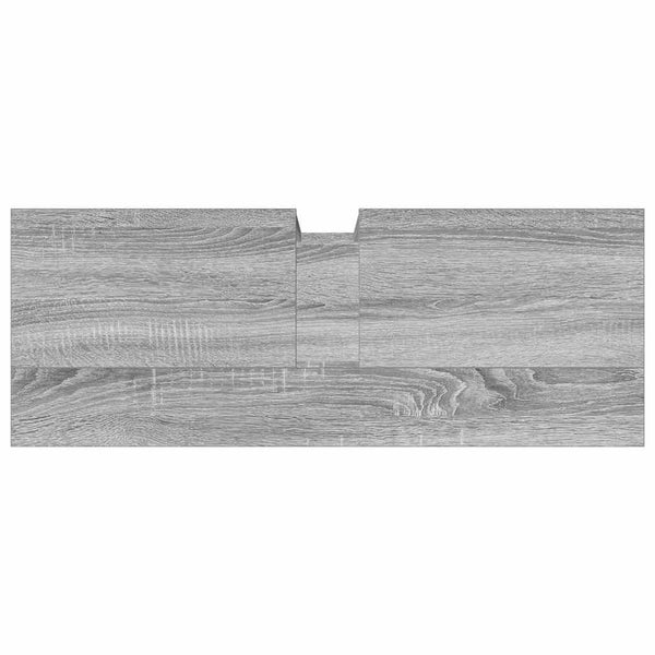 Waschbeckenunterschrank Grau Sonoma 80 cm