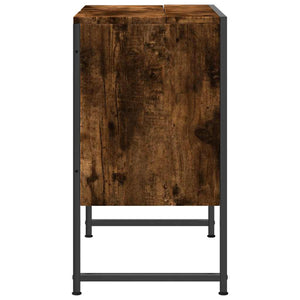 Waschbeckenunterschrank Räuchereiche 60 cm