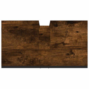 Waschbeckenunterschrank Räuchereiche 60 cm