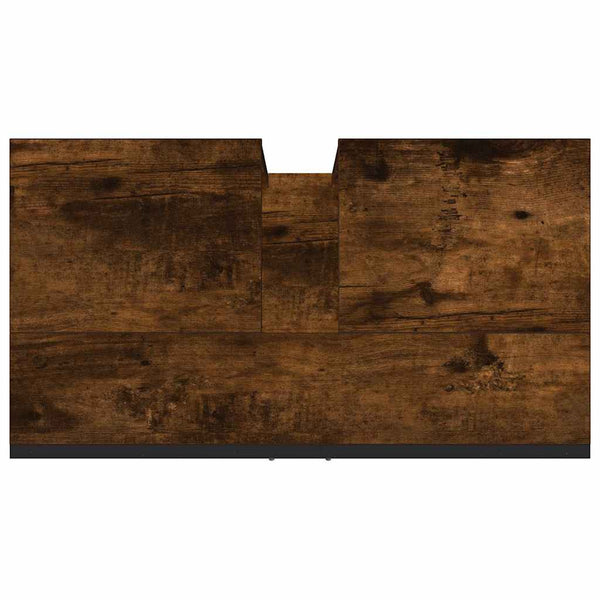 Waschbeckenunterschrank Räuchereiche 60 cm