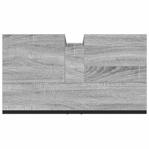 Waschbeckenunterschrank Grau Sonoma 60 cm