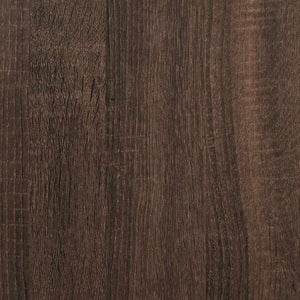 Waschbeckenunterschrank Braun Eichen-Optik 60 cm