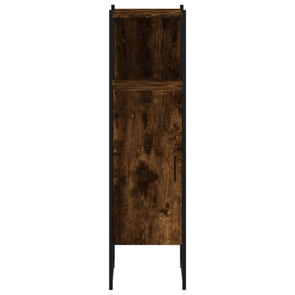 Badschrank Räuchereiche 33x33x120,5 cm