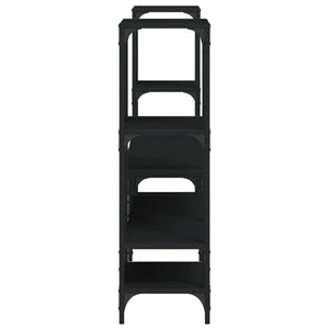 Schwarzer TV-Schrank 206,5 cm