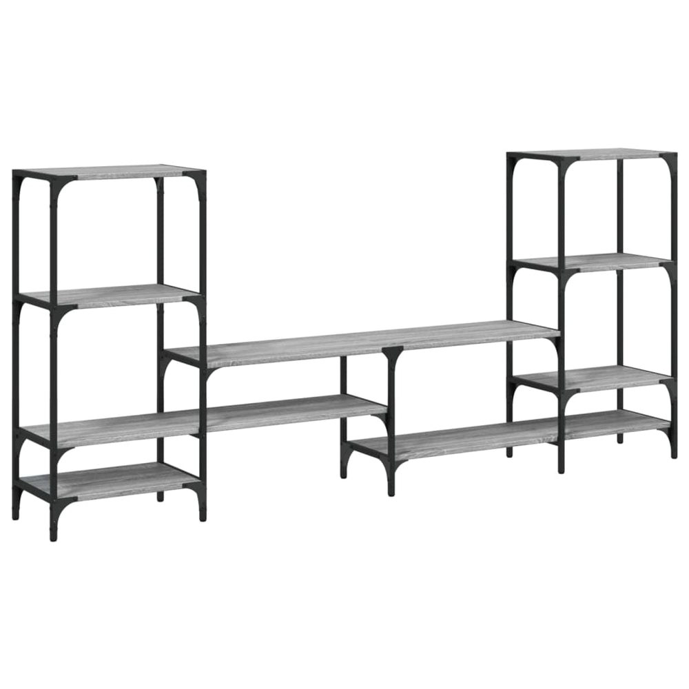 TV-Schrank Grau Sonoma 206,5 cm