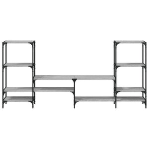 TV-Schrank Grau Sonoma 206,5 cm