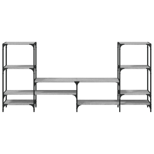 TV-Schrank Grau Sonoma 206,5 cm