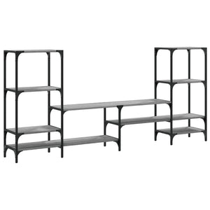 TV-Schrank Grau Sonoma 206,5 cm