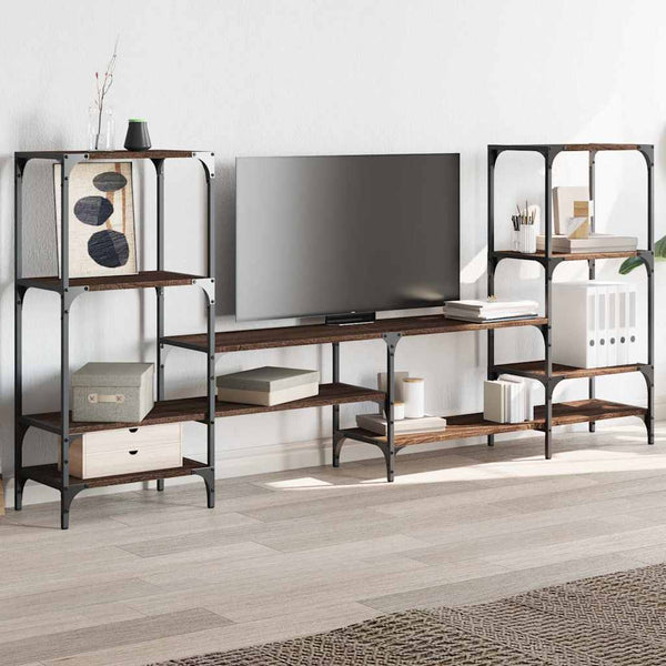 TV-Schrank Braun Eichen-Optik