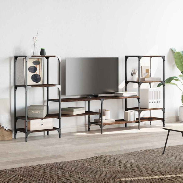 TV-Schrank Braun Eichen-Optik