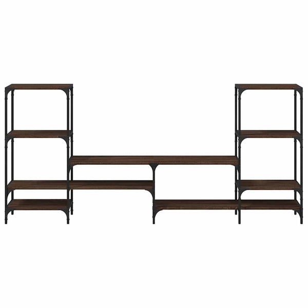 TV-Schrank Braun Eichen-Optik