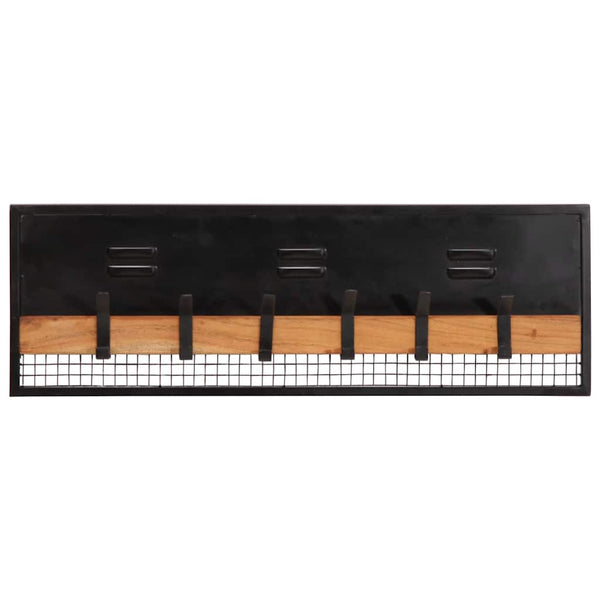 Wandgarderobe Mango Massivholz 90cm