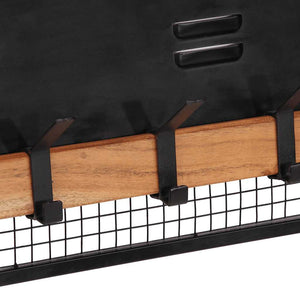 Wandgarderobe Mango Massivholz 90cm