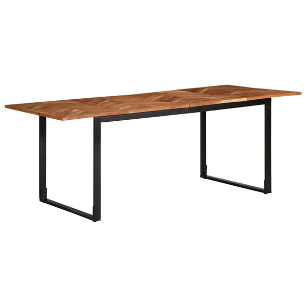 Esstisch Akazie Massivholz 200x100 cm