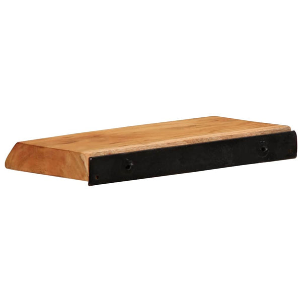 Massivholz Wandregale 30x20 cm, 2er Set