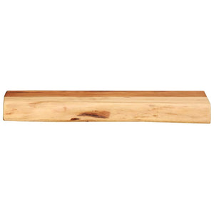 Akazienholz Wandregale 40x20cm, 2er Set