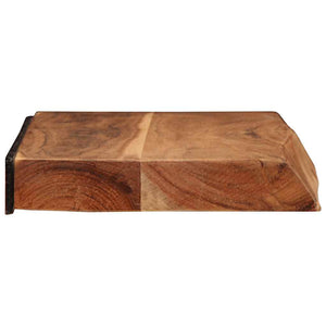 Akazie Wandregale 60x20 cm, 2er Set