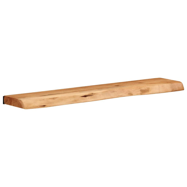 Wandregale 80x20 cm Akazie Massivholz 2er Set