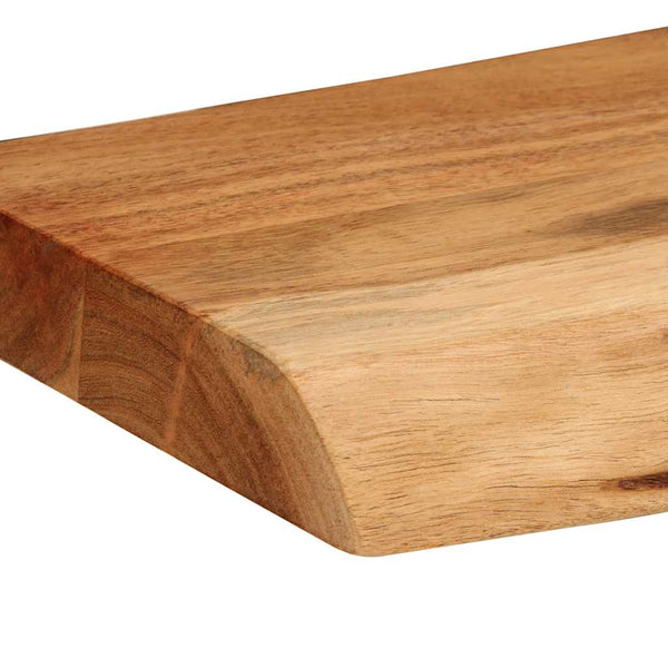 Wandregale 80x20 cm Akazie Massivholz 2er Set