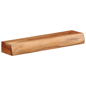 Wandregale 60x17x8 cm Akazie Massivholz 2er Set